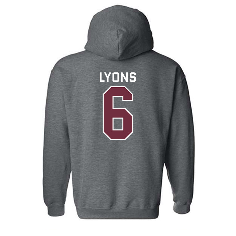 Montana - NCAA Football : Legend Lyons - Classic Shersey Hooded Sweatshirt-1