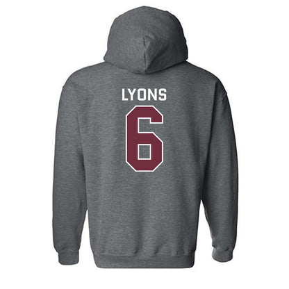 Montana - NCAA Football : Legend Lyons - Classic Shersey Hooded Sweatshirt-1