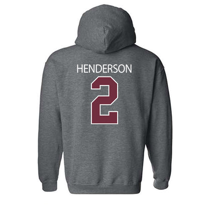Montana - NCAA Men's Basketball : Chaseh Henderson - Classic Shersey Hooded Sweatshirt-1