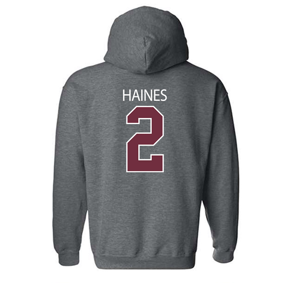 Montana - NCAA Football : Hunter Haines - Classic Shersey Hooded Sweatshirt-1