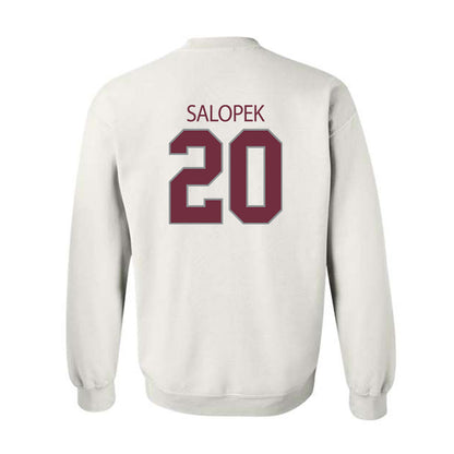 Montana - NCAA Football : Sage Salopek - Classic Shersey Crewneck Sweatshirt-1