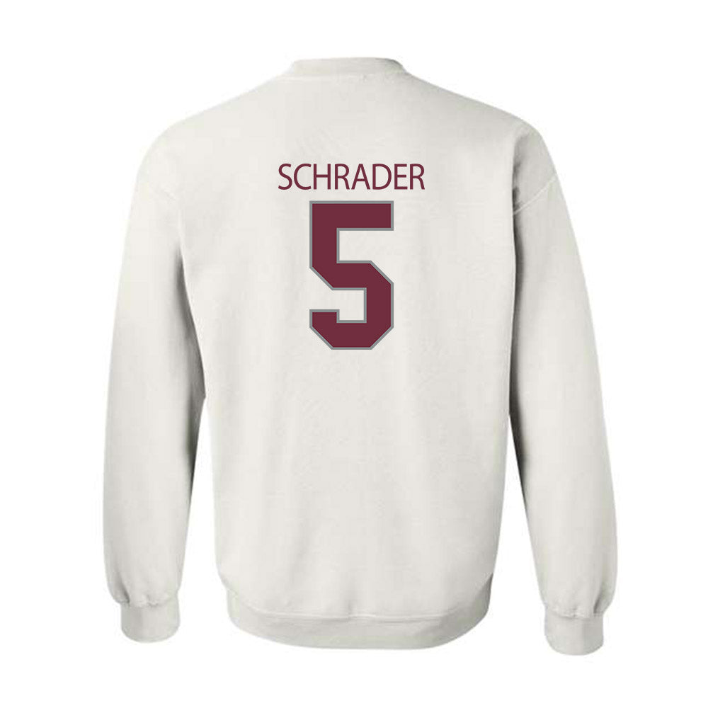Montana - NCAA Football : Hudson Schrader - Classic Shersey Crewneck Sweatshirt-1
