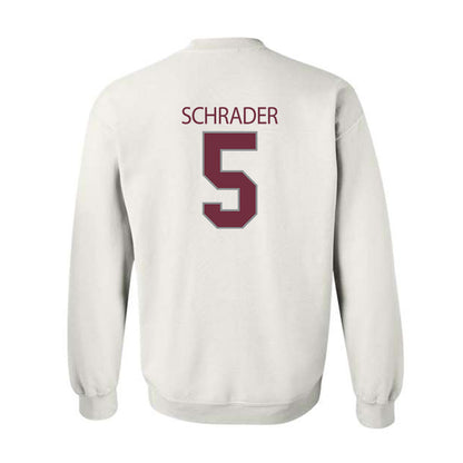 Montana - NCAA Football : Hudson Schrader - Classic Shersey Crewneck Sweatshirt-1