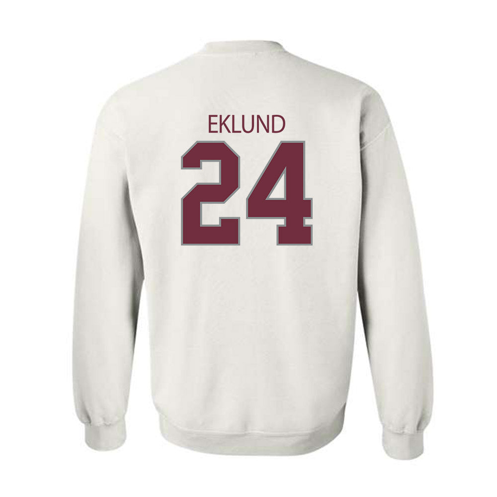 Montana - NCAA Football : Justin Eklund - Classic Shersey Crewneck Sweatshirt-1
