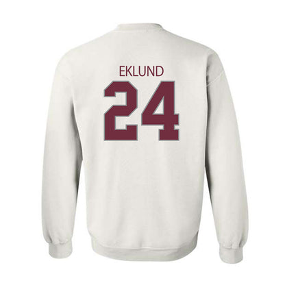 Montana - NCAA Football : Justin Eklund - Classic Shersey Crewneck Sweatshirt-1