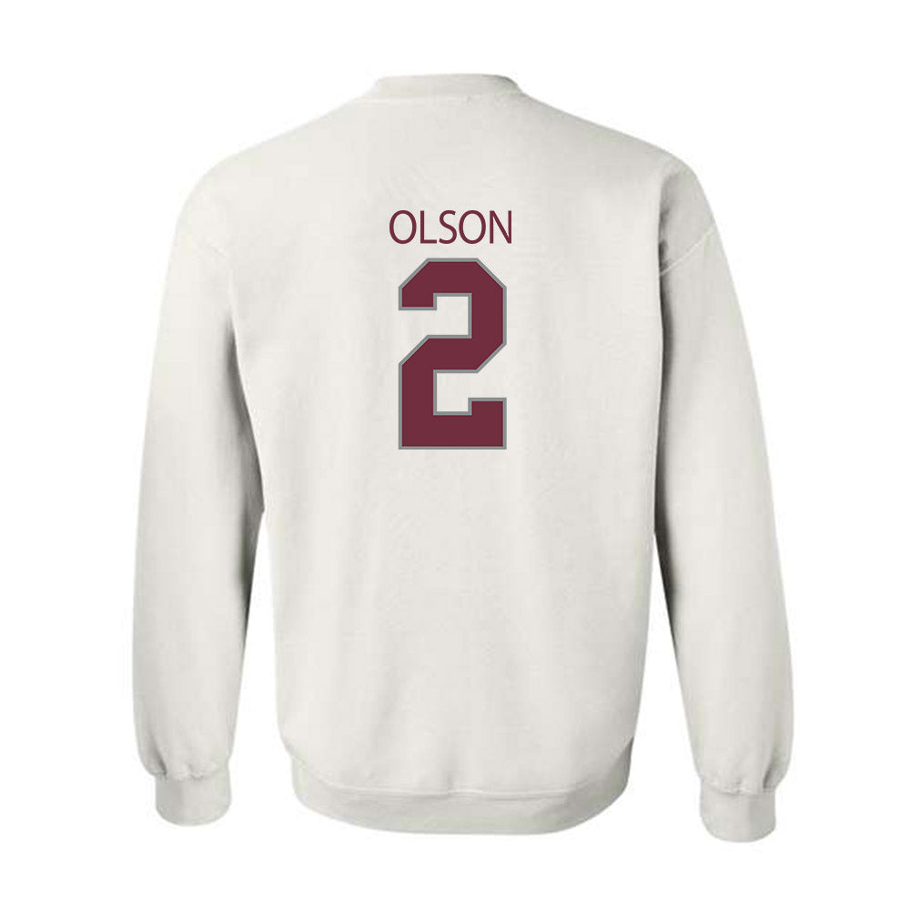 Montana - NCAA Women's Soccer : Grace Olson - Classic Shersey Crewneck Sweatshirt-1