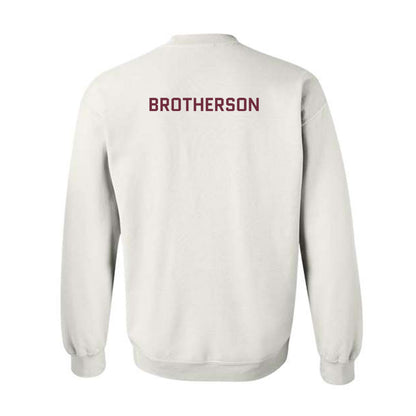 Montana - NCAA Men's Track & Field : Easton Brotherson - Classic Shersey Crewneck Sweatshirt-1