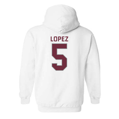 Montana - NCAA Softball : Grace Lopez - Classic Shersey Hooded Sweatshirt-1