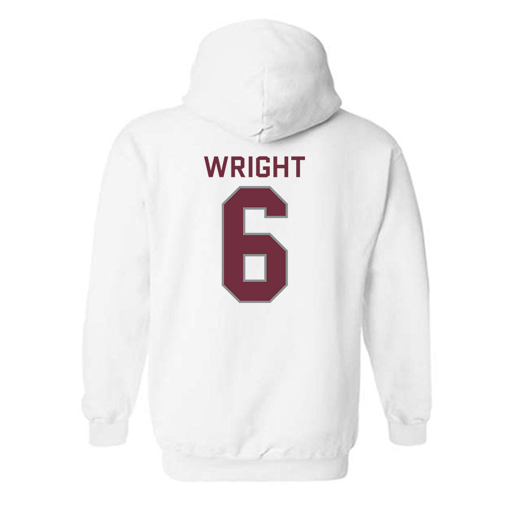Montana - NCAA Women's Volleyball : Annika Wright - Classic Shersey Hooded Sweatshirt-1