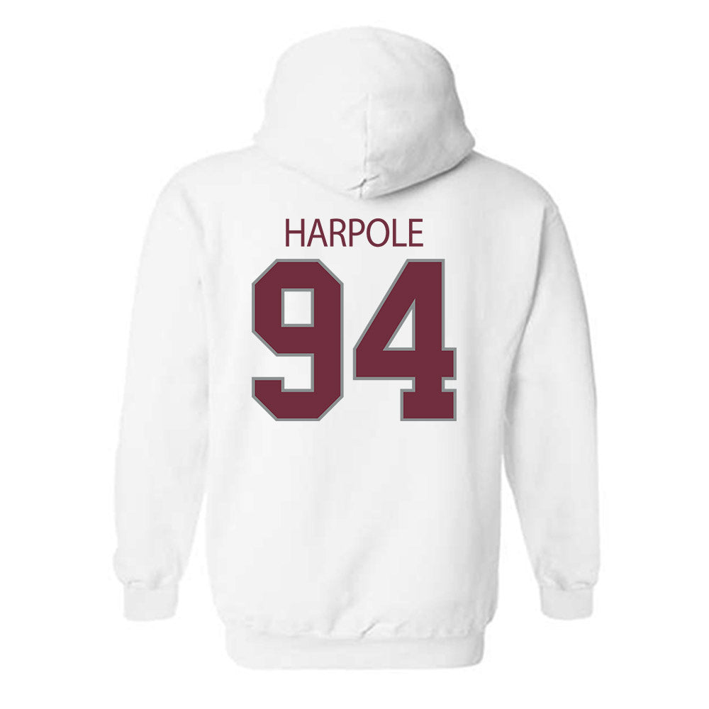 Montana - NCAA Football : Cole Harpole - Classic Shersey Hooded Sweatshirt-1
