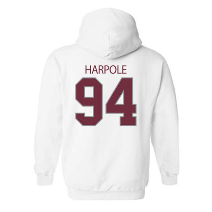 Montana - NCAA Football : Cole Harpole - Classic Shersey Hooded Sweatshirt-1