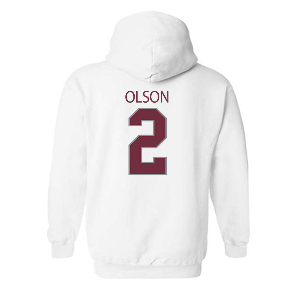 Montana - NCAA Women's Soccer : Grace Olson - Classic Shersey Hooded Sweatshirt-1
