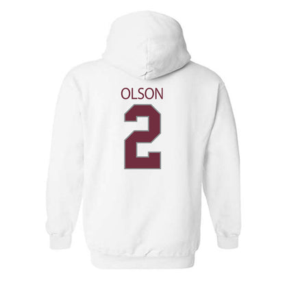 Montana - NCAA Women's Soccer : Grace Olson - Classic Shersey Hooded Sweatshirt-1