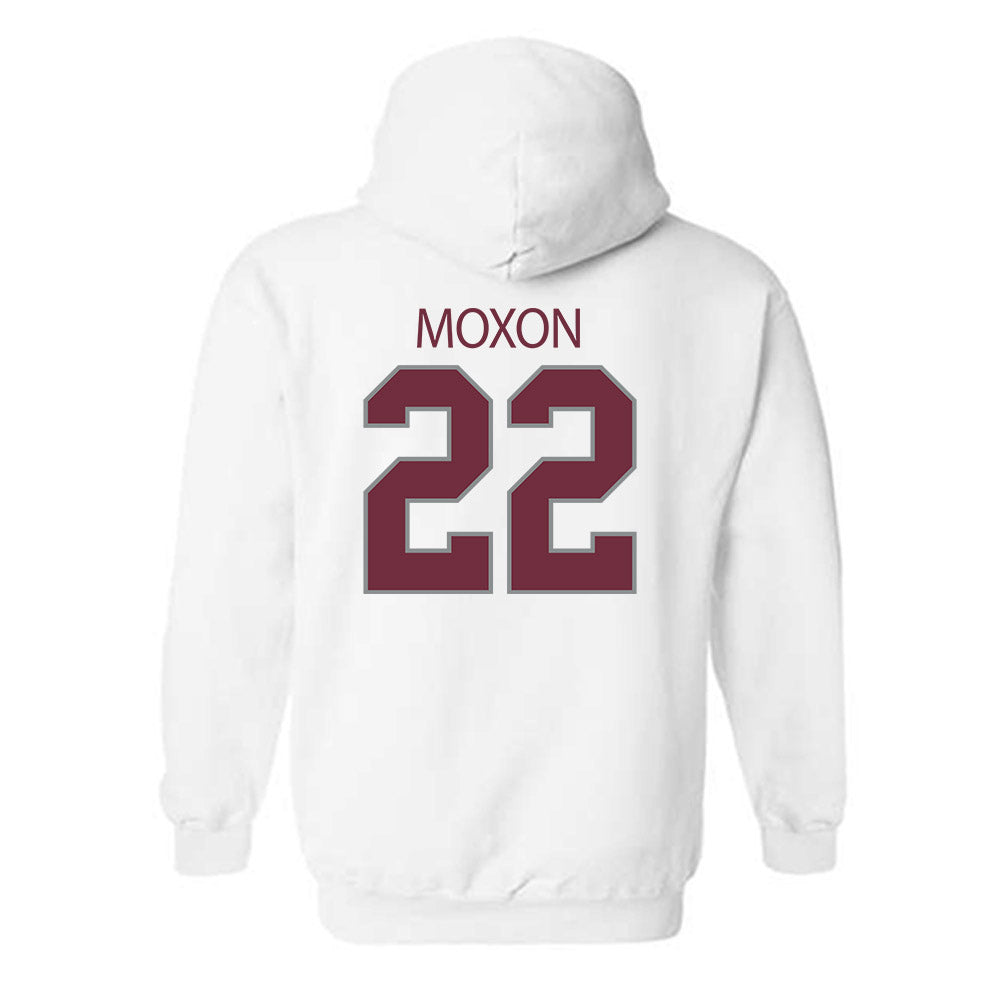 Montana - NCAA Men's Basketball : Luke Moxon - Classic Shersey Hooded Sweatshirt-1