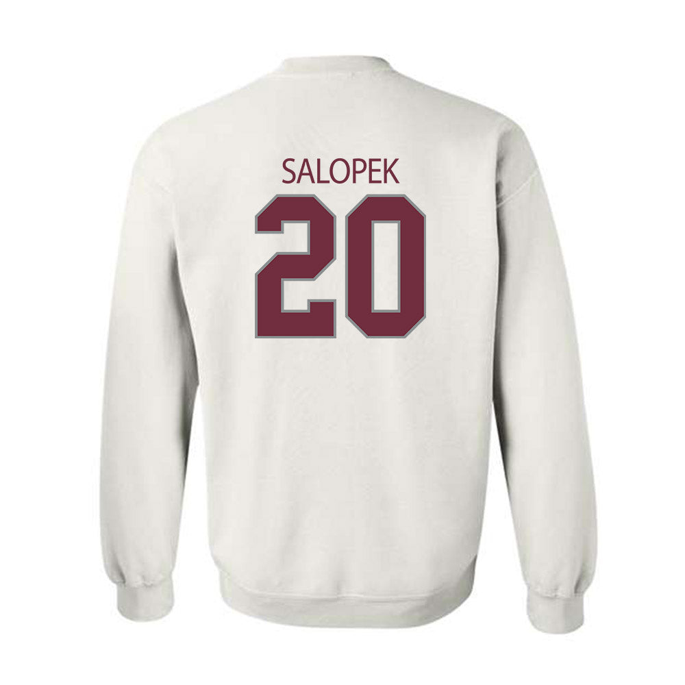 Montana - NCAA Football : Sage Salopek - Classic Shersey Crewneck Sweatshirt-1
