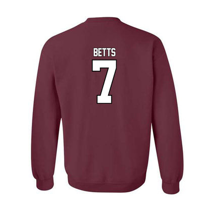 Montana - NCAA Men's Basketball : Kadyn Betts - Classic Shersey Crewneck Sweatshirt-1