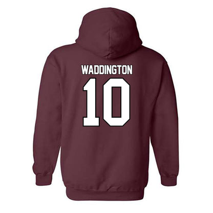 Montana - NCAA Women's Basketball : Avery Waddington - Classic Shersey Hooded Sweatshirt-1