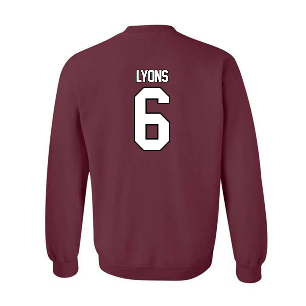 Montana - NCAA Football : Legend Lyons - Classic Shersey Crewneck Sweatshirt-1