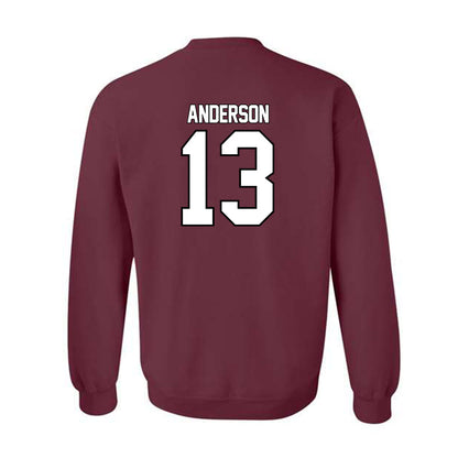 Montana - NCAA Men's Basketball : Courtney Anderson - Classic Shersey Crewneck Sweatshirt-1
