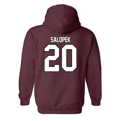Montana - NCAA Football : Sage Salopek - Classic Shersey Hooded Sweatshirt-1
