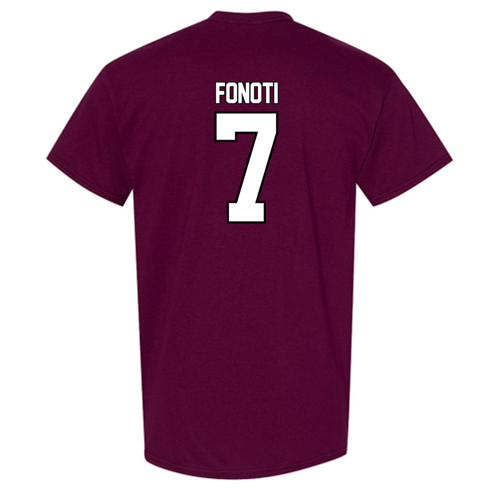 Montana - NCAA Football : Va'aimalae Fonoti - Classic Shersey T-Shirt-1