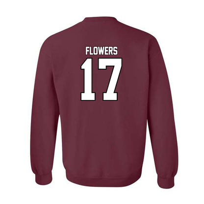 Montana - NCAA Football : Luke Flowers - Classic Shersey Crewneck Sweatshirt-1