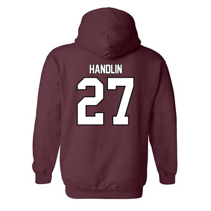 Montana - NCAA Women's Soccer : Stella Handlin - Classic Shersey Hooded Sweatshirt-1
