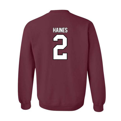Montana - NCAA Football : Hunter Haines - Classic Shersey Crewneck Sweatshirt-1
