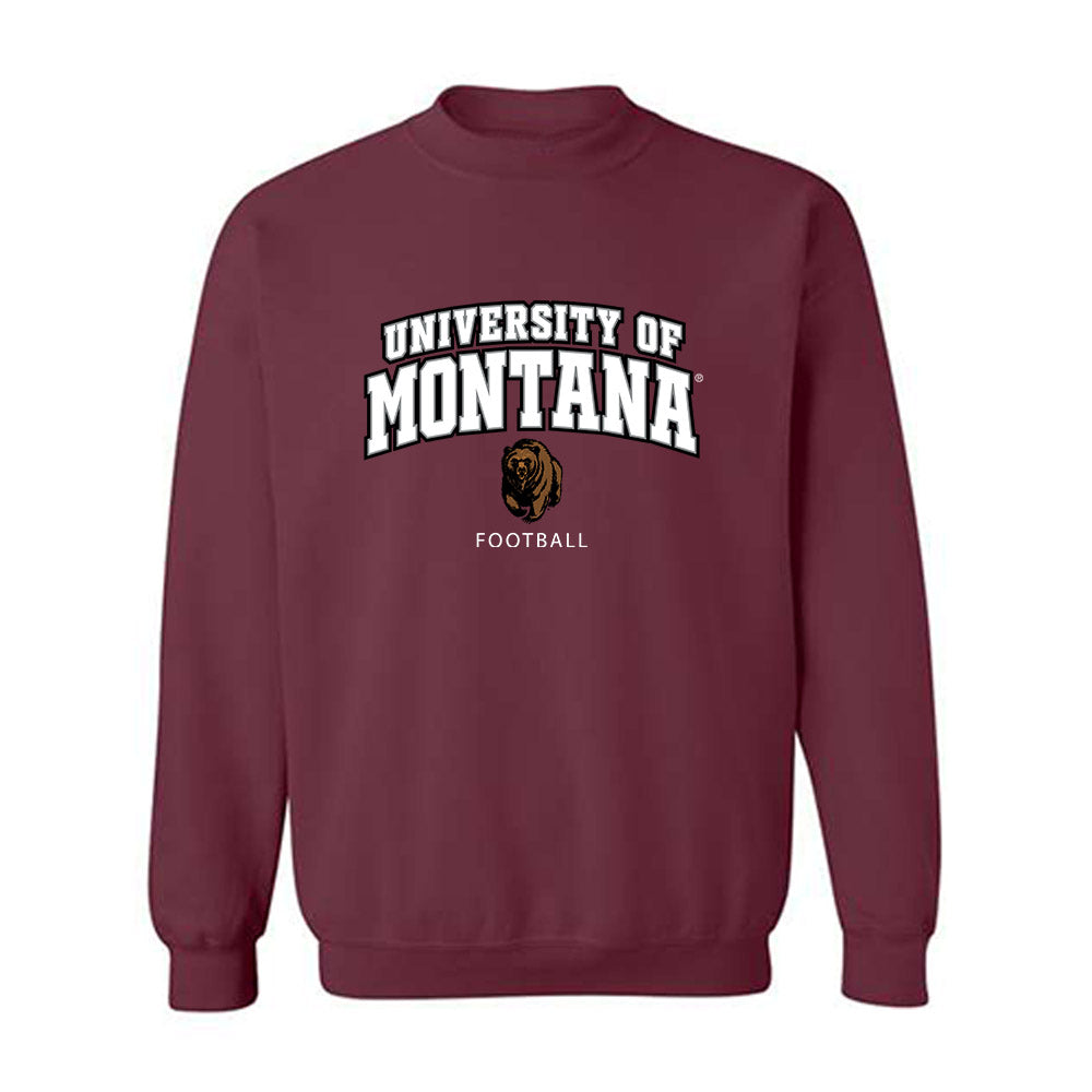 Montana - NCAA Football : Hudson Schrader - Classic Shersey Crewneck Sweatshirt-0