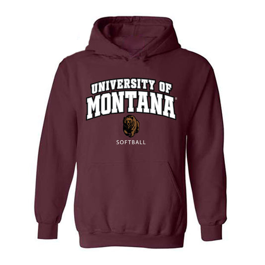 Montana - NCAA Softball : Kaci Kiblen - Classic Shersey Hooded Sweatshirt-0