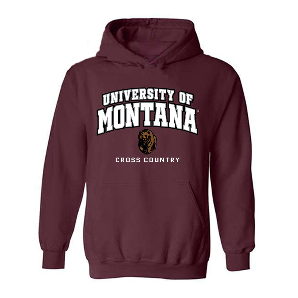 Montana - NCAA Men's Cross Country : Albert Turner - Classic Shersey Hooded Sweatshirt-0