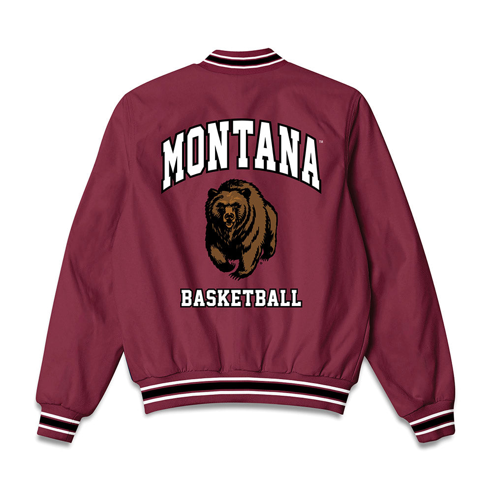 Montana - NCAA Women's Basketball : Danielle Bartsch - Bomber Jacket-1