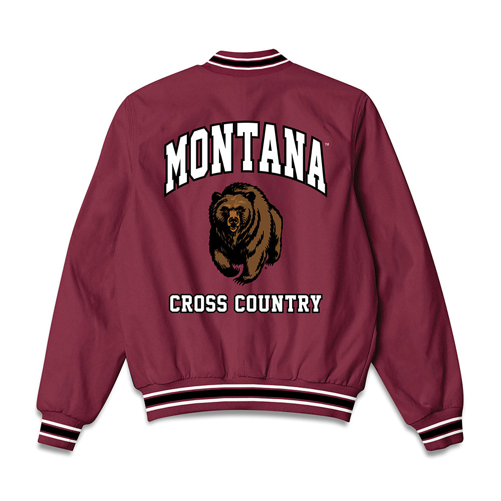 Montana - NCAA Men's Cross Country : Albert Turner - Bomber Jacket-1