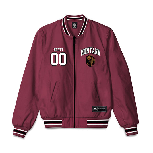 Montana - NCAA Football : Quinlan Hyatt - Bomber Jacket-0