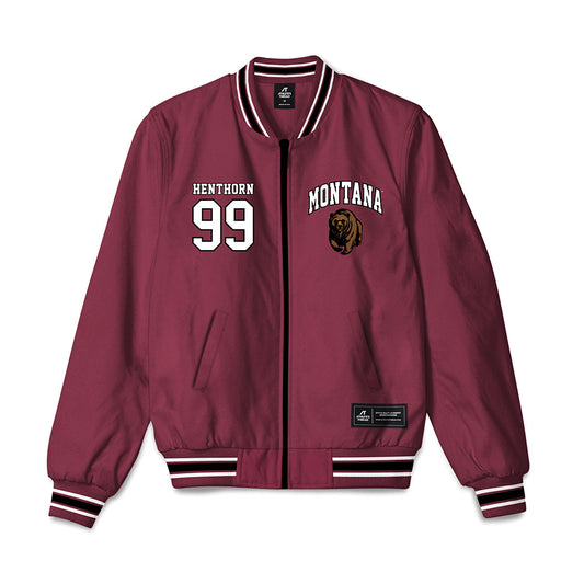 Montana - NCAA Softball : Makenzie Henthorn - Bomber Jacket-0
