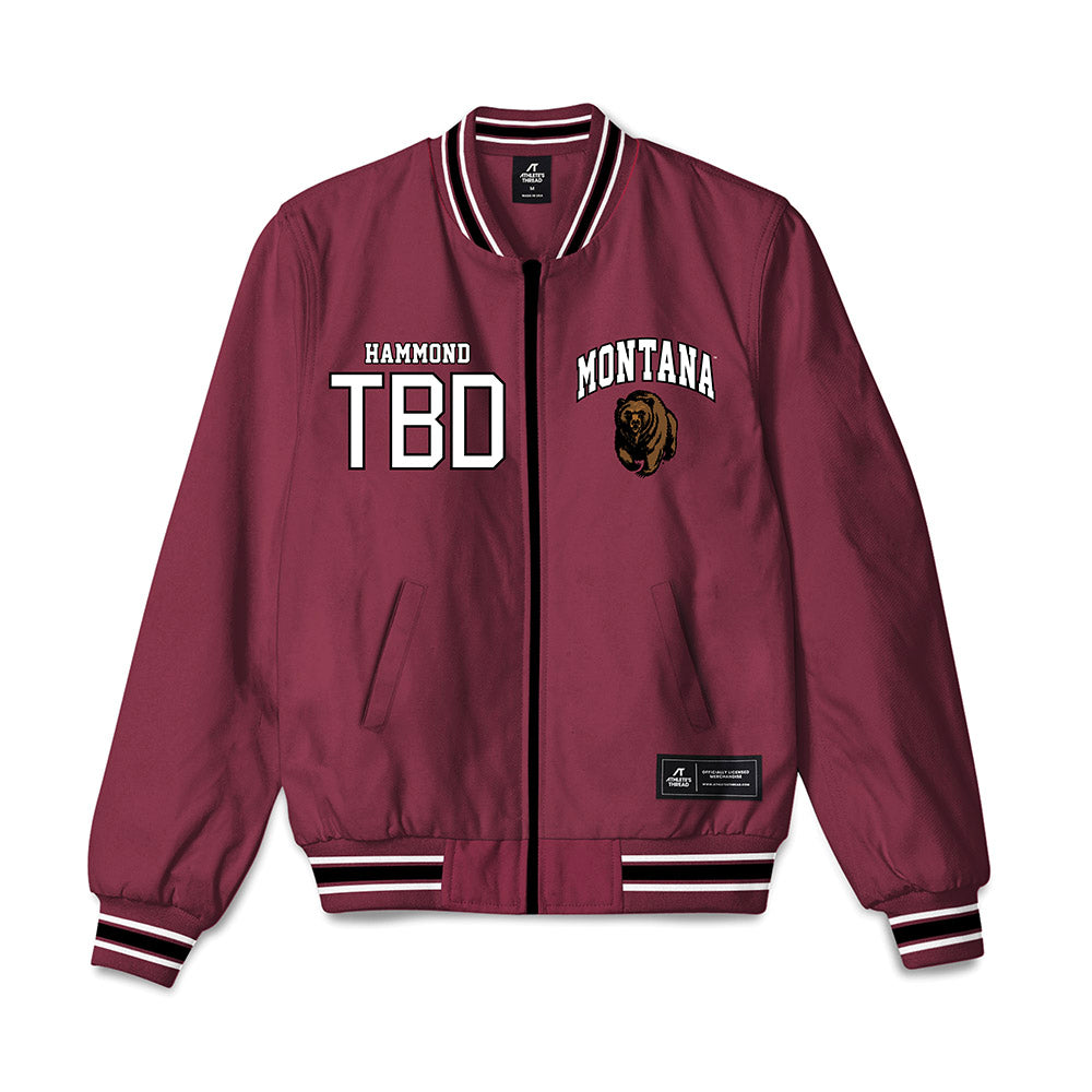 Montana - NCAA Football : Dawson Hammond - Bomber Jacket-0