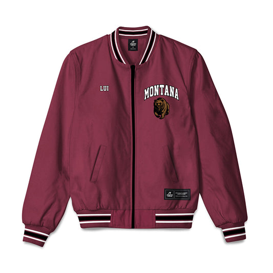 Montana - NCAA Women's Golf : Salina Lui - Bomber Jacket-0