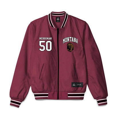 Montana - NCAA Football : Sam Merriman - Bomber Jacket-0
