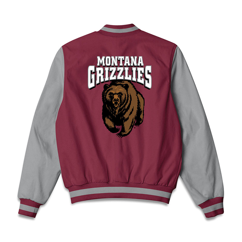 Montana - NCAA Women's Volleyball : Carley Spachman - Bomber Jacket-1