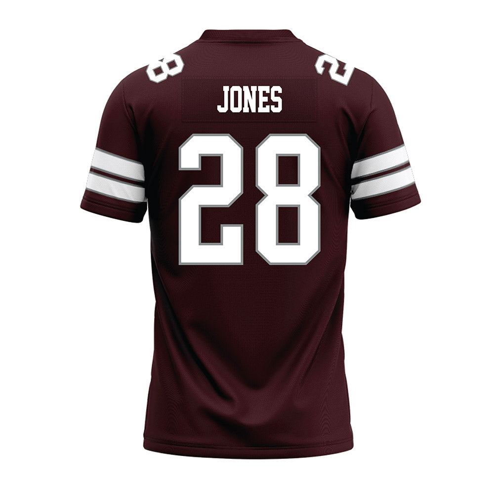 Montana - NCAA Football : Hashim Jones - Maroon Premium Football Jersey-1