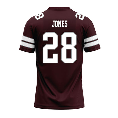 Montana - NCAA Football : Hashim Jones - Maroon Premium Football Jersey-1