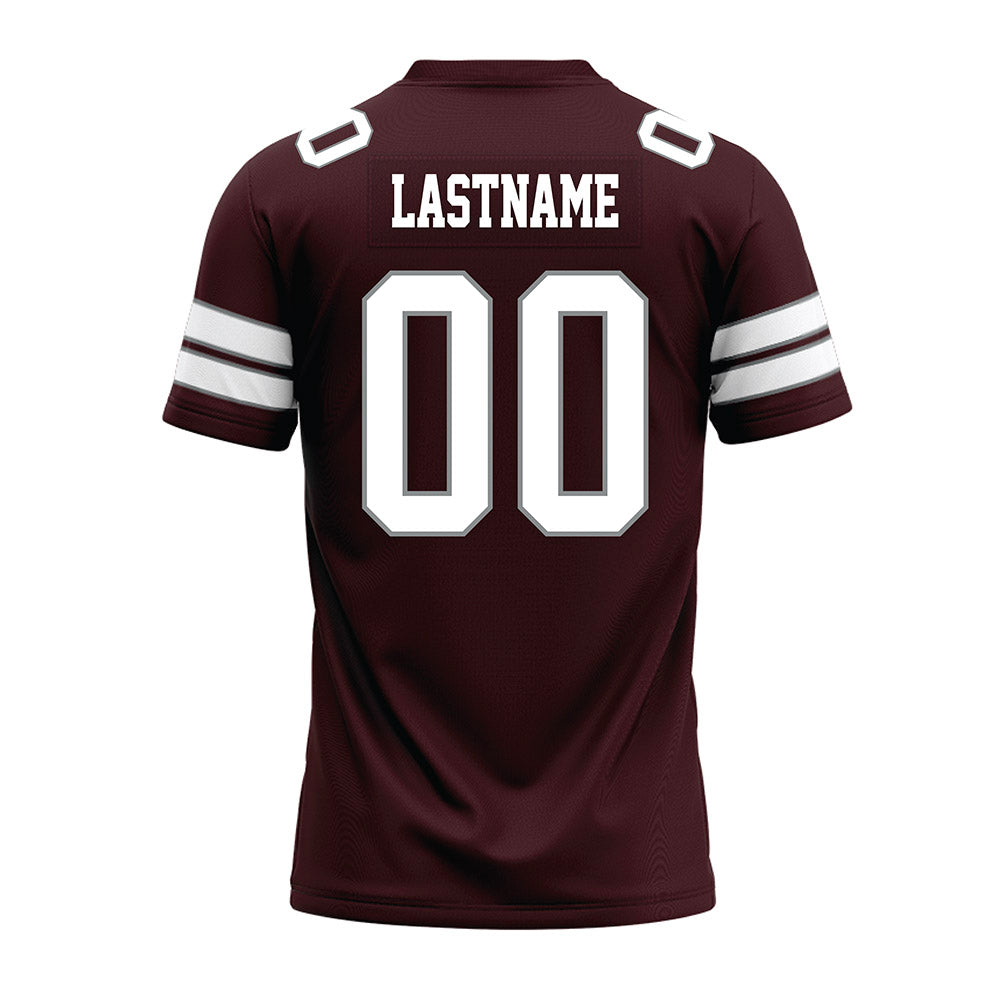 Montana - NCAA Football : - Maroon Premium Football Jersey-1