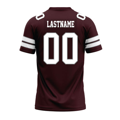 Montana - NCAA Football : - Maroon Premium Football Jersey-1