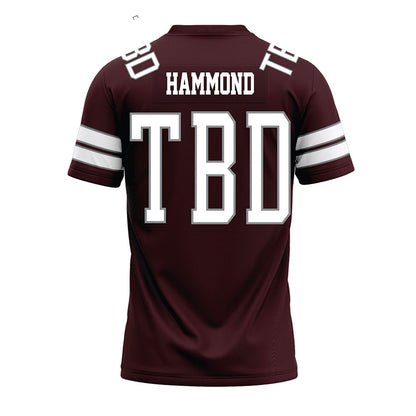 Montana - NCAA Football : Dawson Hammond - Maroon Premium Football Jersey-1