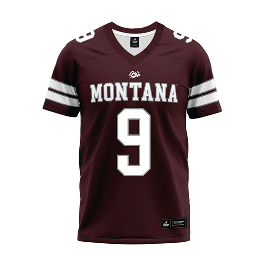 Montana - NCAA Football : Kougar Kappel - Maroon Premium Football Jersey-0