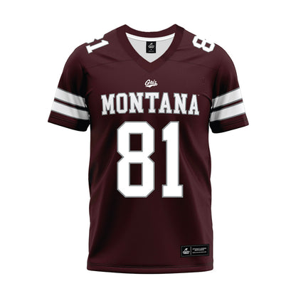Montana - NCAA Football : Mariano Birdno - Maroon Premium Football Jersey-0