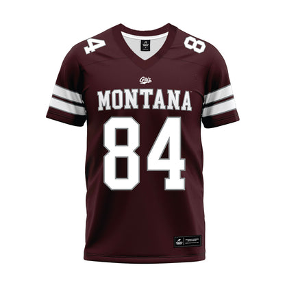 Montana - NCAA Football : Grady Walker - Maroon Premium Football Jersey-0