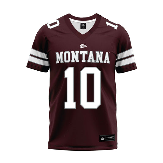 Montana - NCAA Football : Styles Goodman - Maroon Premium Football Jersey-0