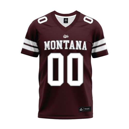 Montana - NCAA Football : Dawson Hammond - Maroon Premium Football Jersey-0