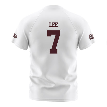 Montana - NCAA Women's Soccer : Lane Lee - White Soccer Jersey-1